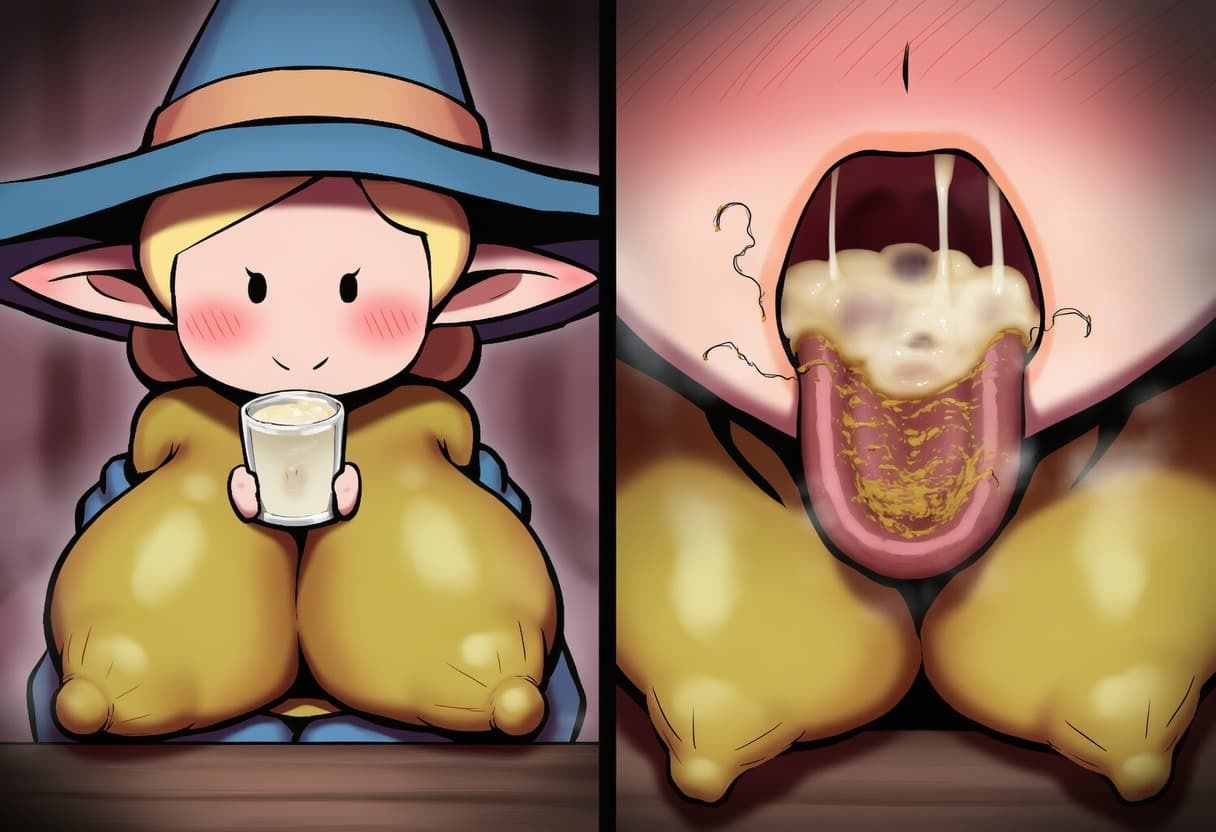 モブ顔エルフと淫魔のマナ回収 - サンプル画像 3