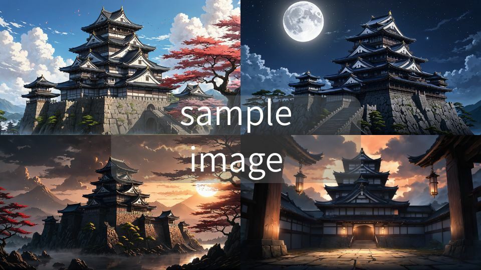 背景画像素材3〈和風〉 - サンプル画像 1