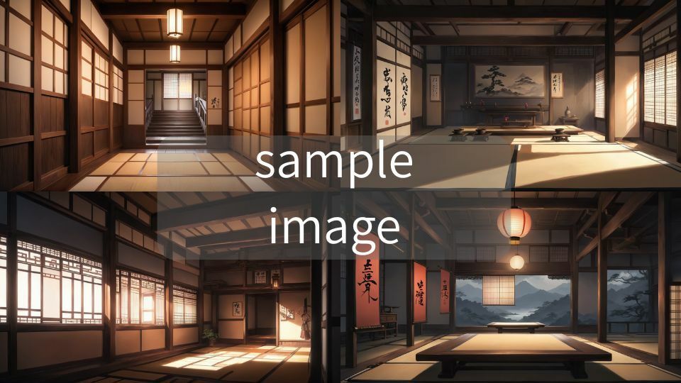 背景画像素材3〈和風〉 - サンプル画像 2