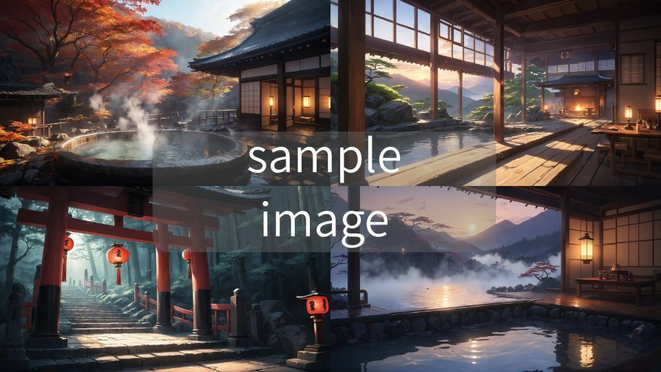 背景画像素材3〈和風〉 - サンプル画像 4