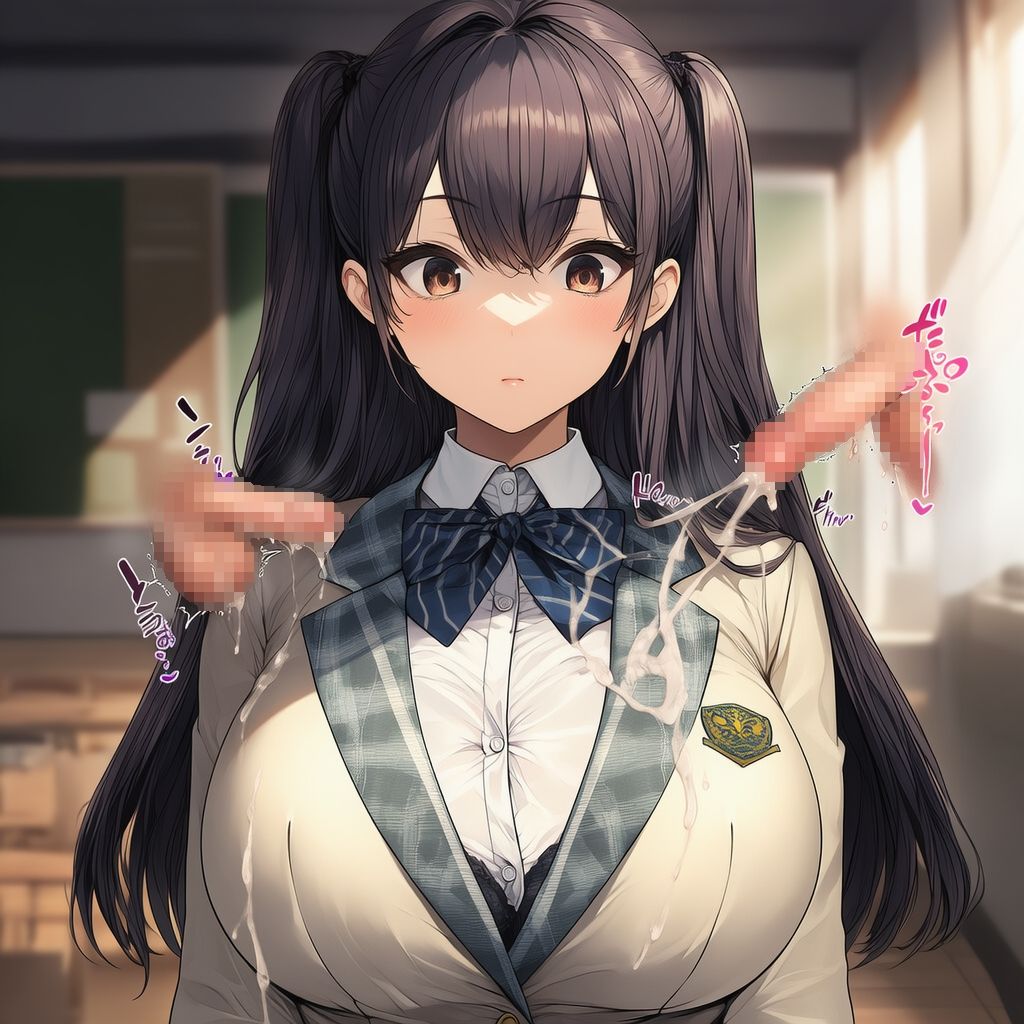 制服すりすりぶっかけ - サンプル画像 6