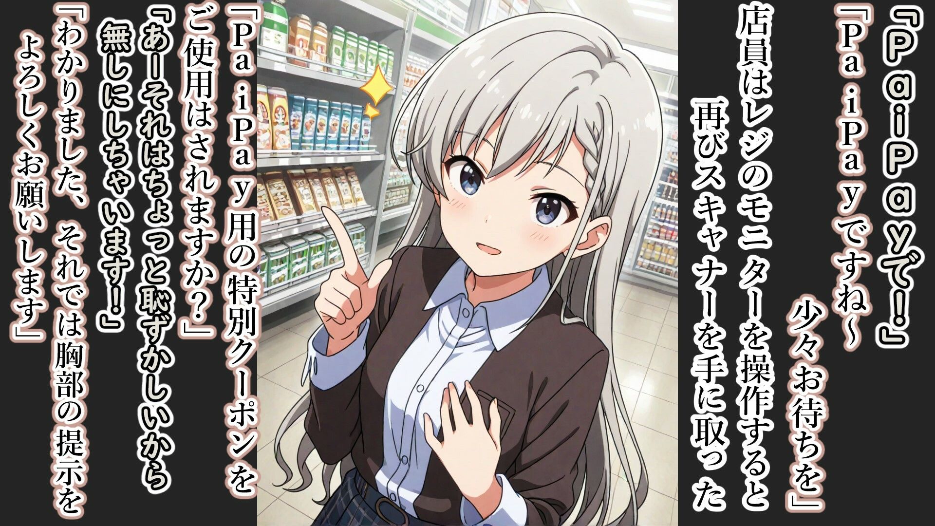 支払いはPaiPayで！ - サンプル画像 1