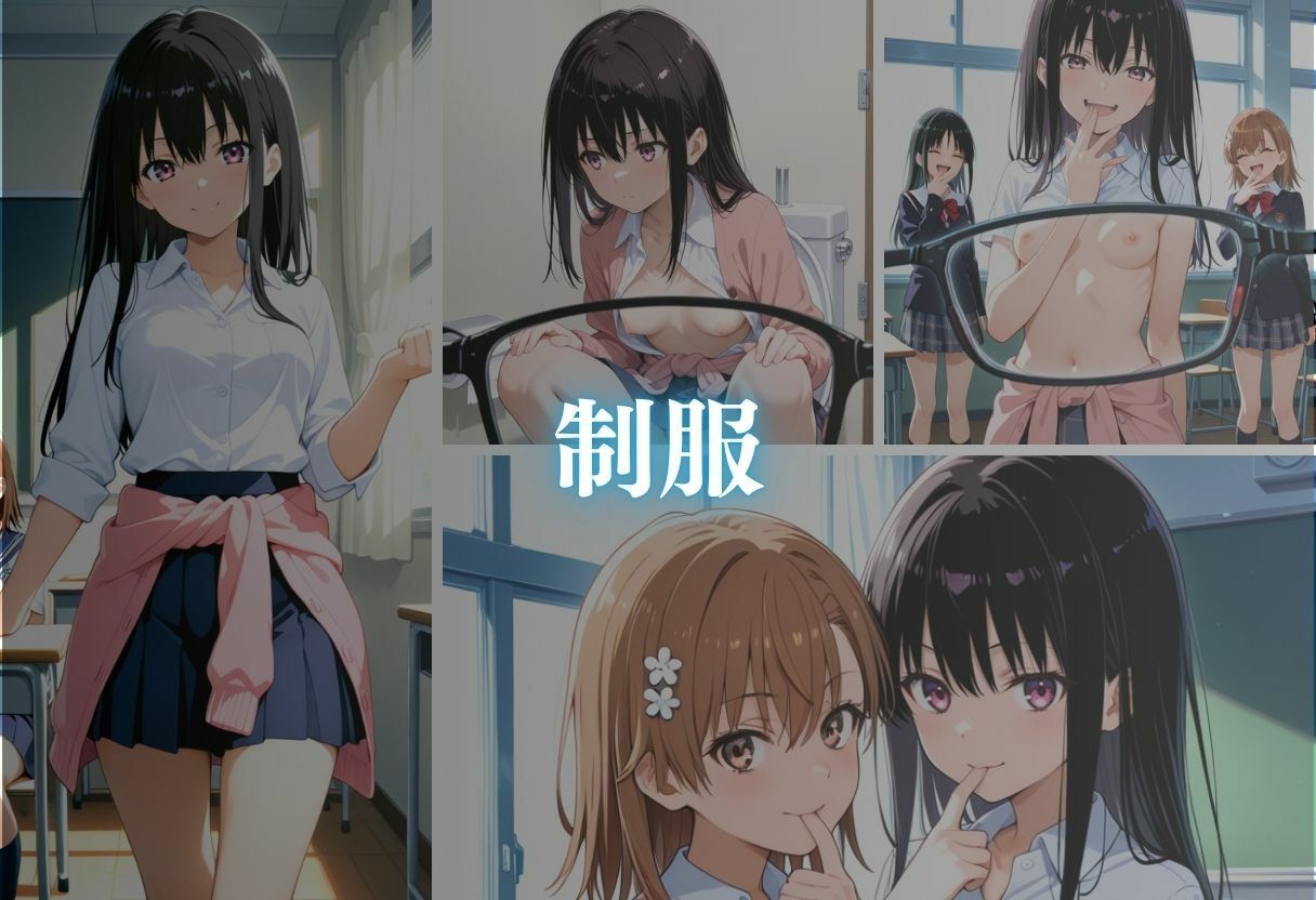 透視メガネ  学校編  〜七瀬なぎさ〜 - サンプル画像 4