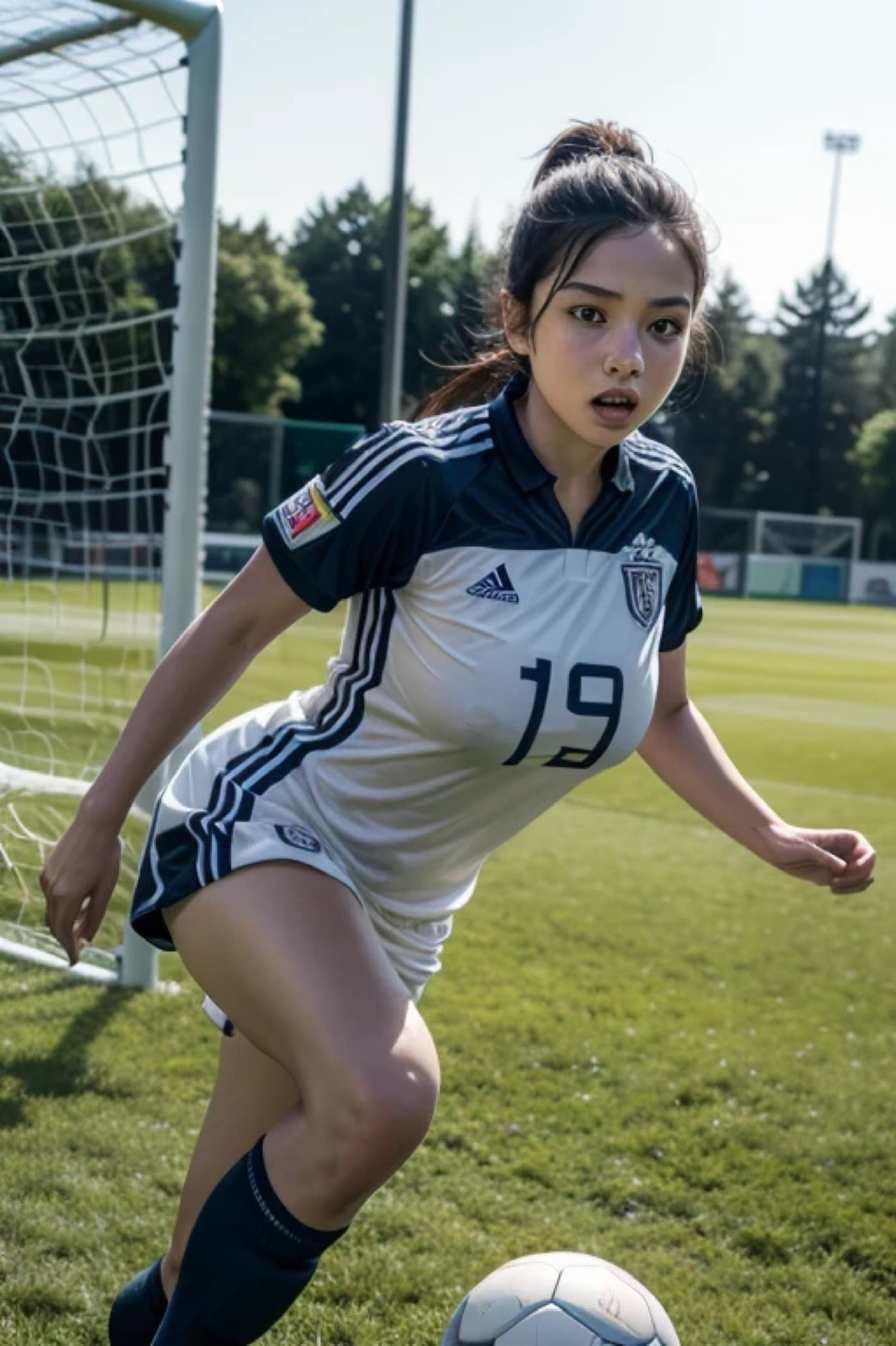 サッカーガールのアレやコレミニ - サンプル画像 2