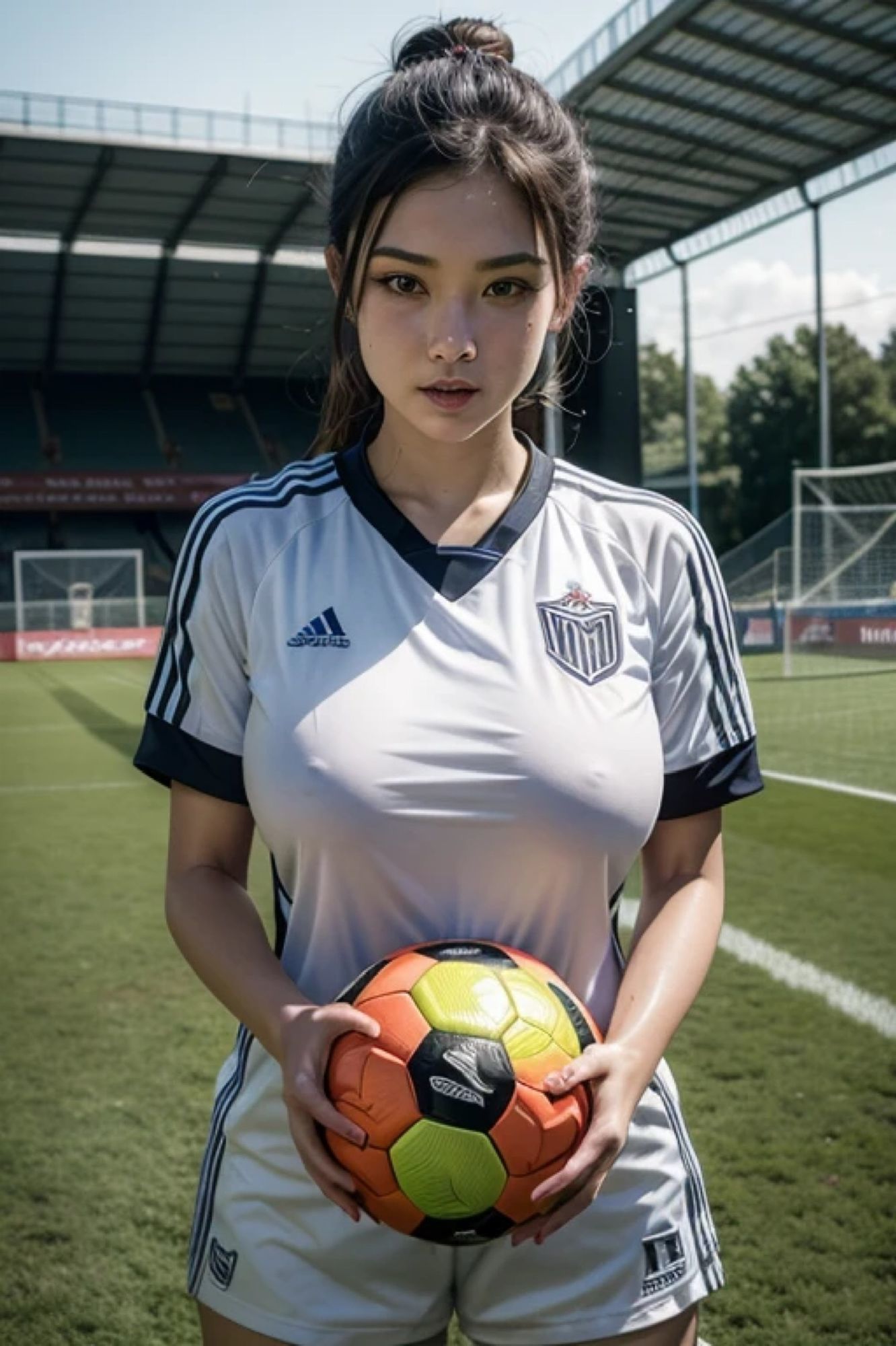 サッカーガールのアレやコレミニ - サンプル画像 3