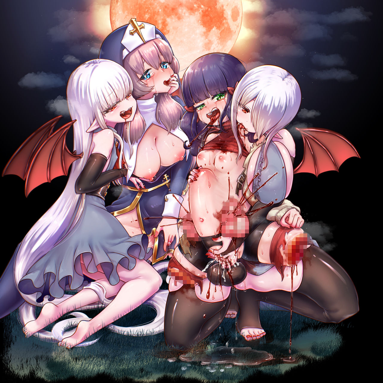 吸血姉妹の人間解体玩具 - サンプル画像 10