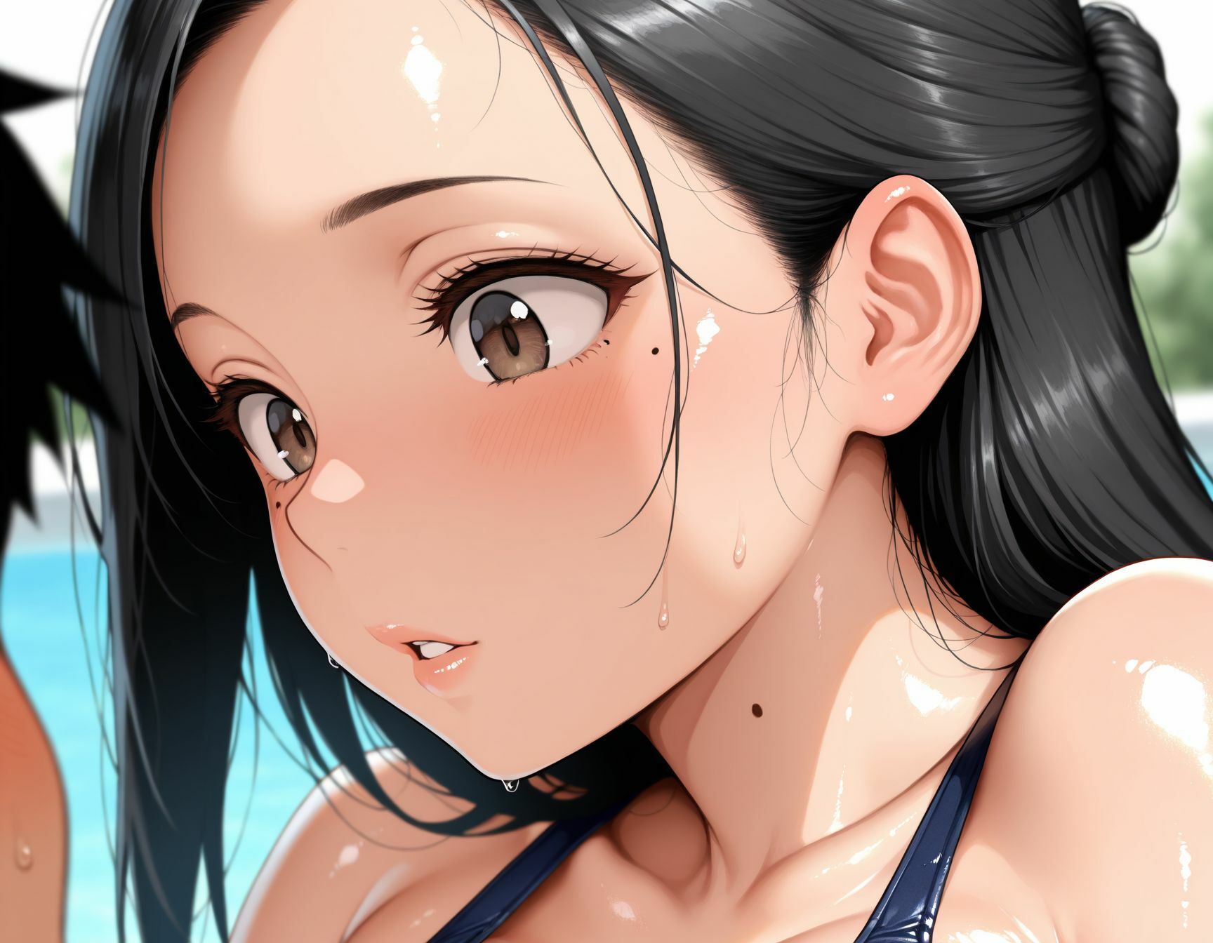 爆乳の人妻〜リゾートホテル偏 - サンプル画像 5