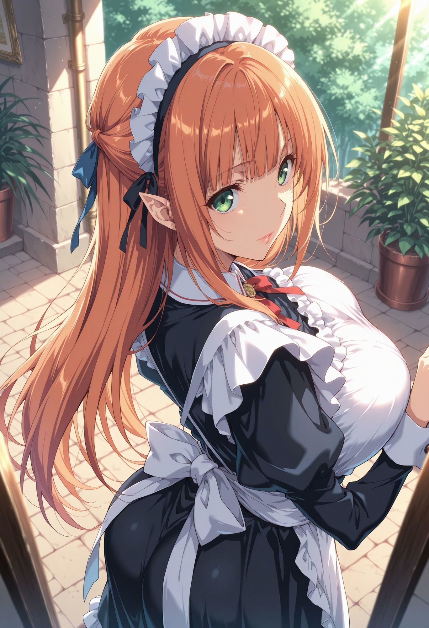 エルフのメイドさんからの熱烈ご奉仕！5 - サンプル画像 7
