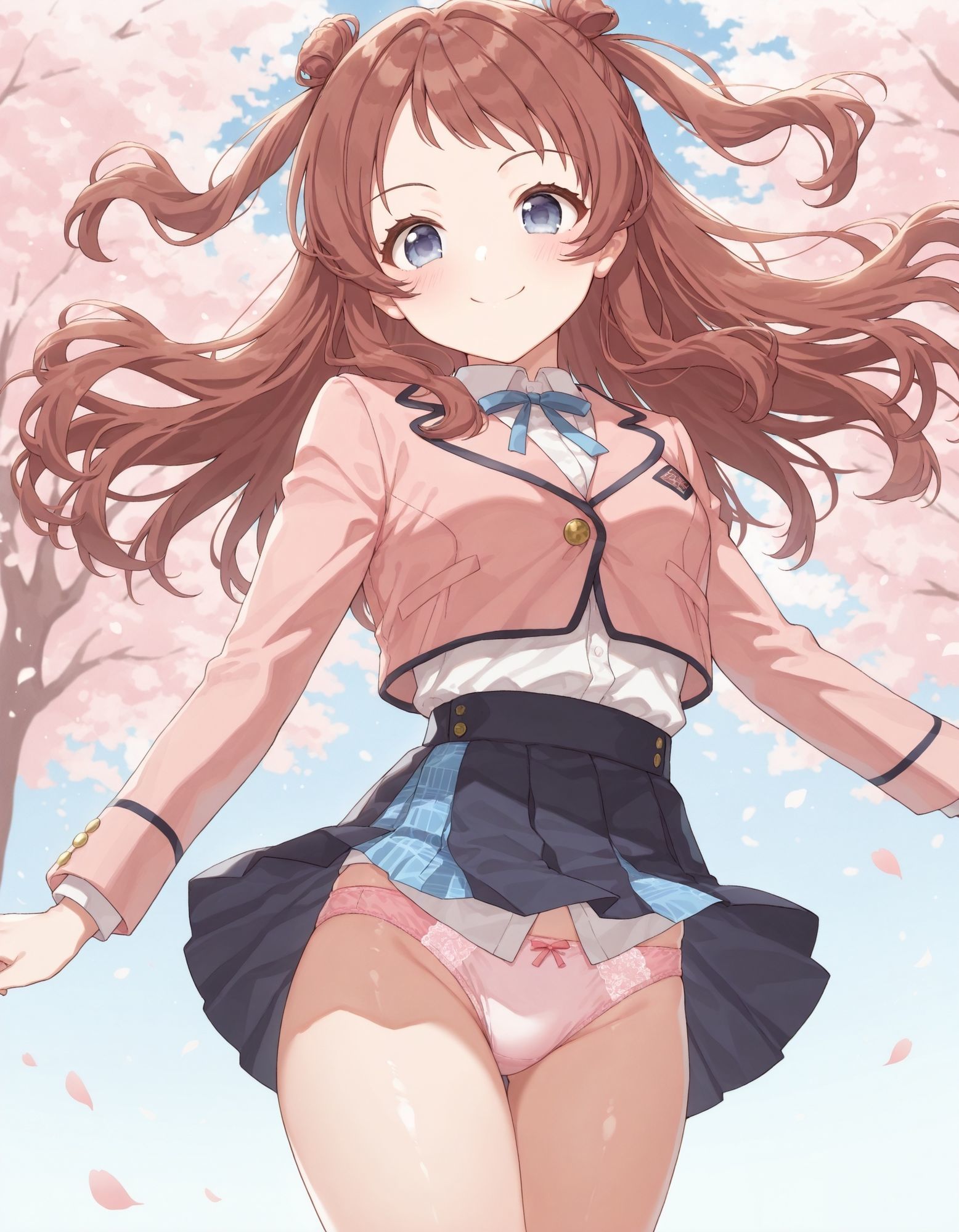 花〇咲季のパンチラ〜制服編〜 - サンプル画像 3