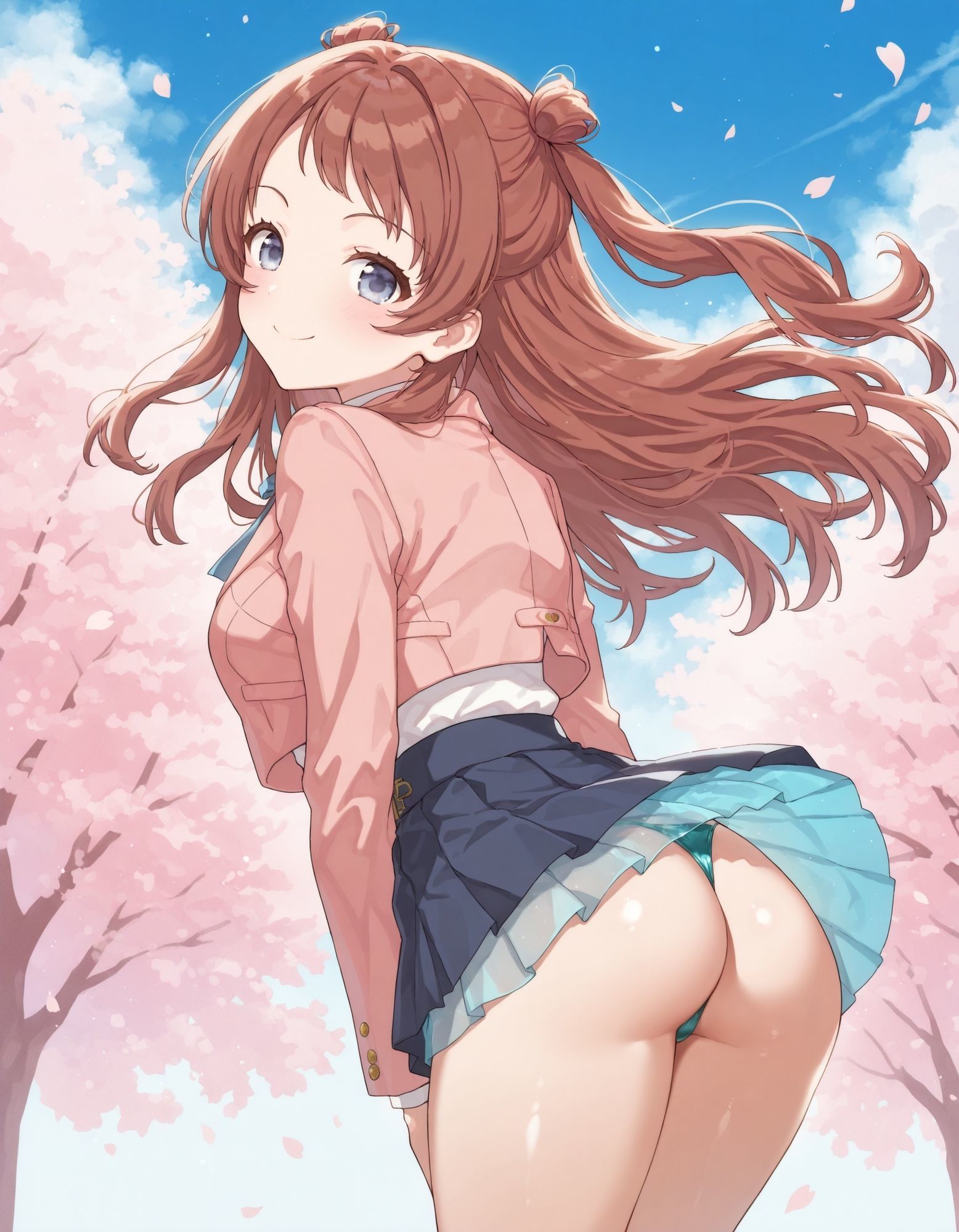 花〇咲季のパンチラ〜制服編〜 - サンプル画像 5