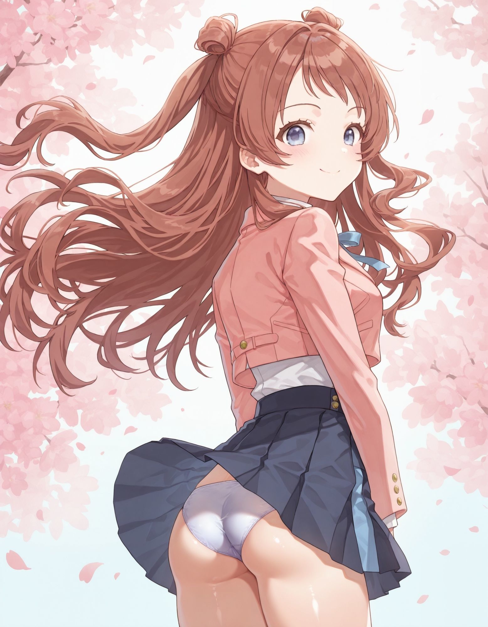 花〇咲季のパンチラ〜制服編〜 - サンプル画像 6