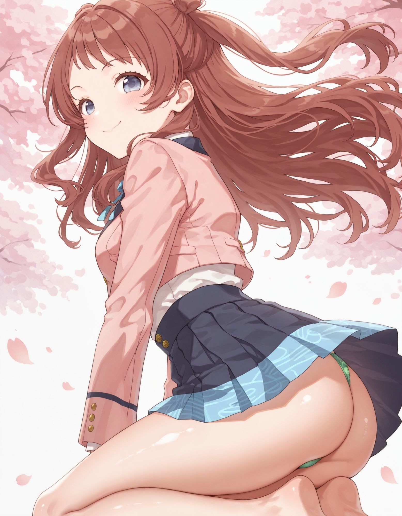 花〇咲季のパンチラ〜制服編〜 - サンプル画像 7