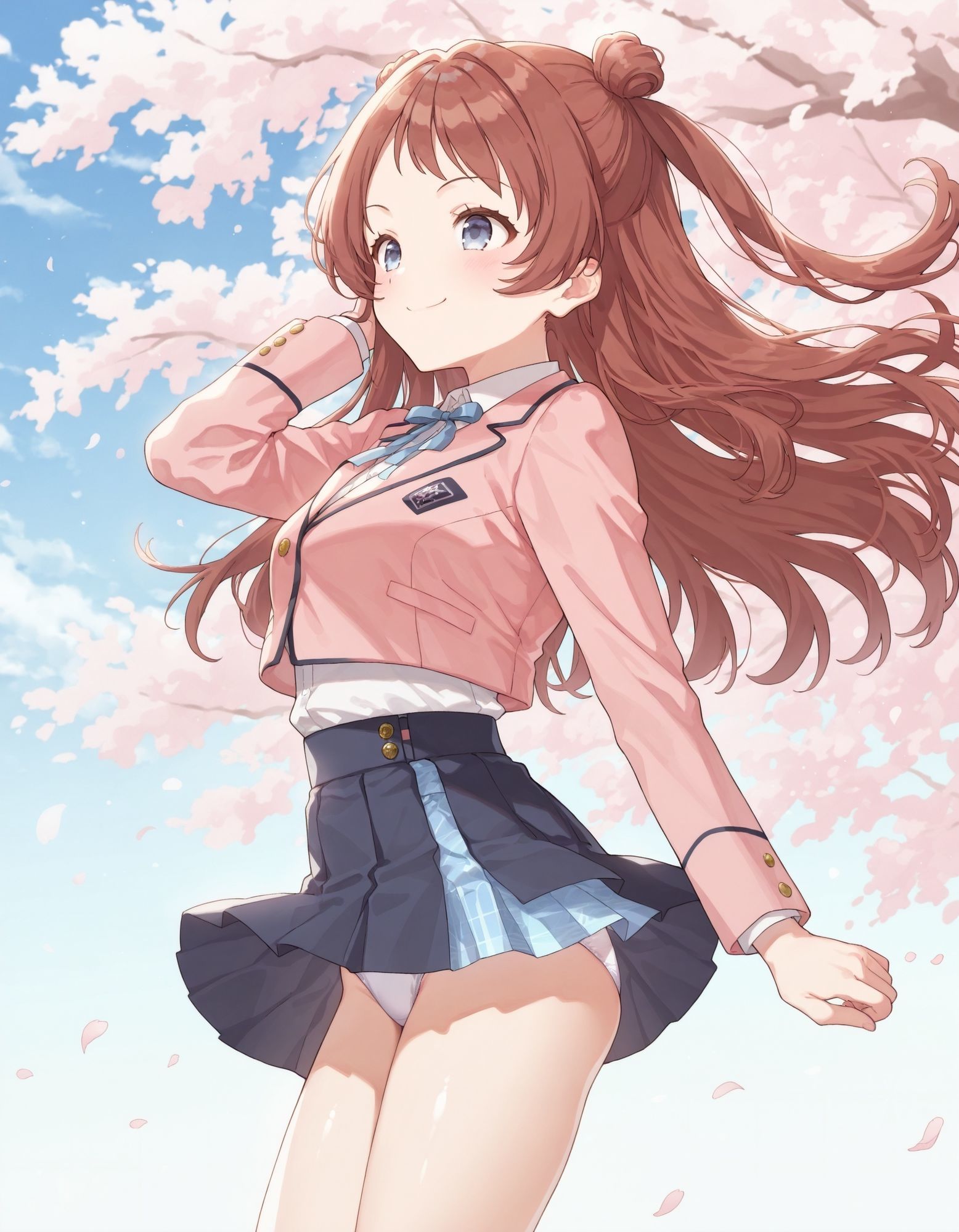 花〇咲季のパンチラ〜制服編〜 - サンプル画像 8