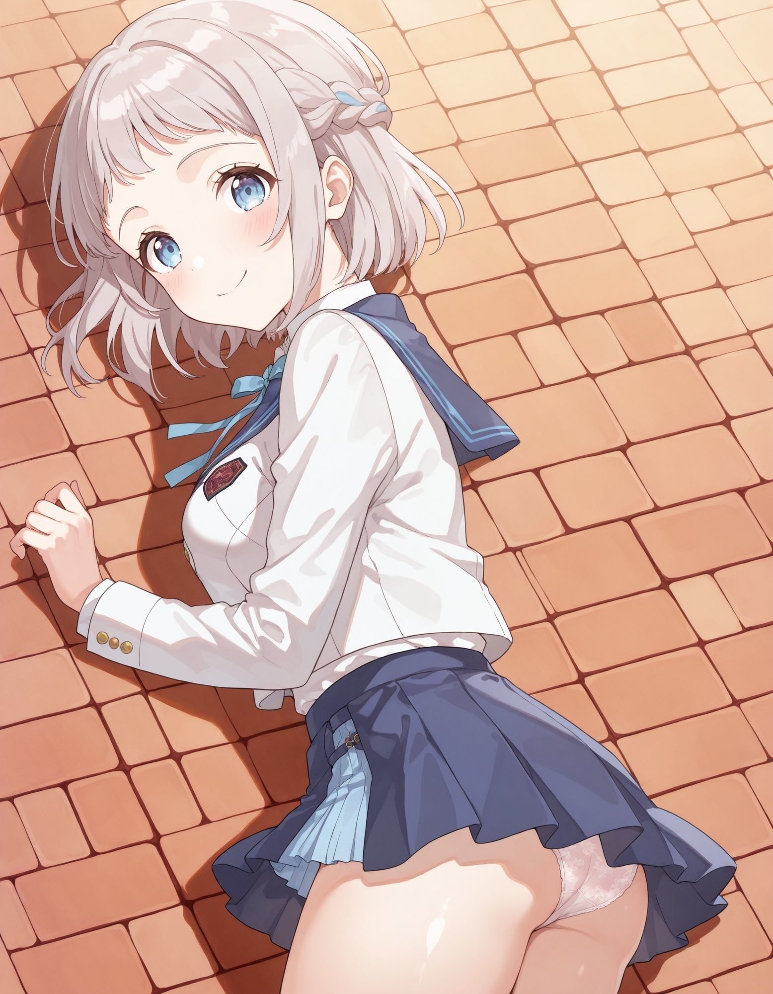 葛〇リーリヤのパンチラ〜制服編〜 - サンプル画像 1