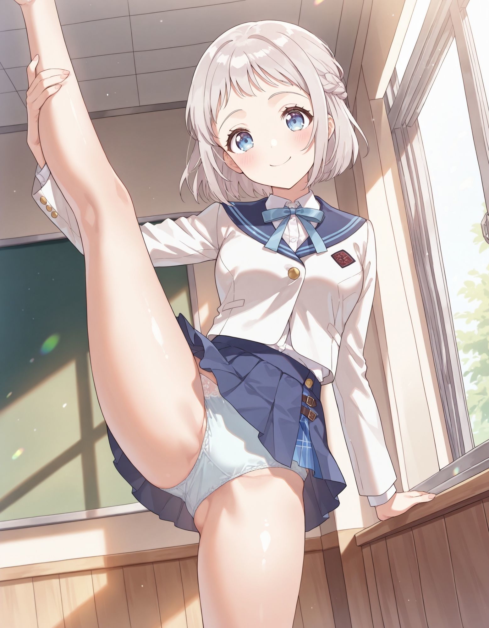 葛〇リーリヤのパンチラ〜制服編〜 - サンプル画像 4