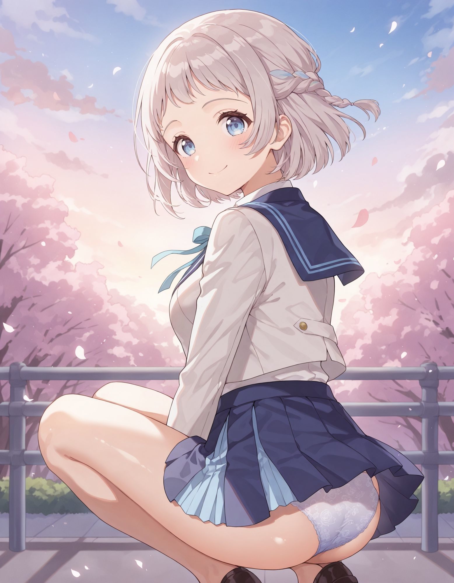 葛〇リーリヤのパンチラ〜制服編〜 - サンプル画像 5