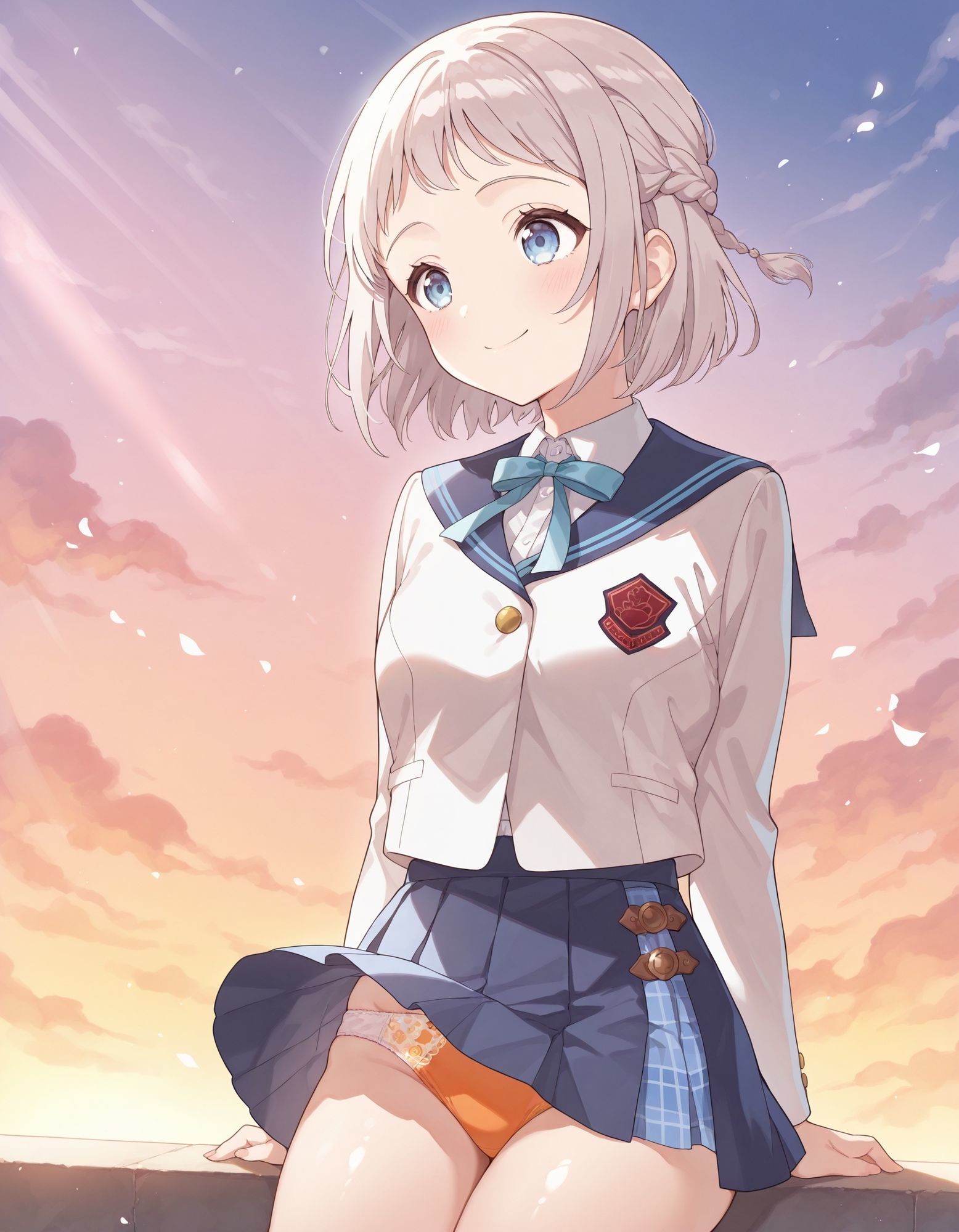 葛〇リーリヤのパンチラ〜制服編〜 - サンプル画像 8