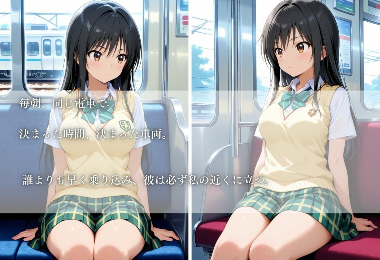 通学痴●録〜古手川唯〜 - サンプル画像 1