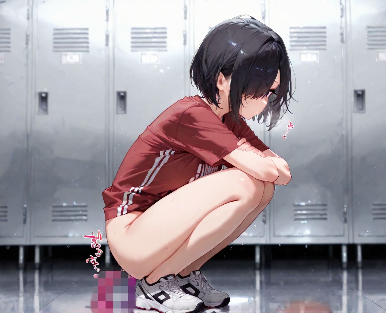 少しボーイッシュな運動部女子 - サンプル画像 4