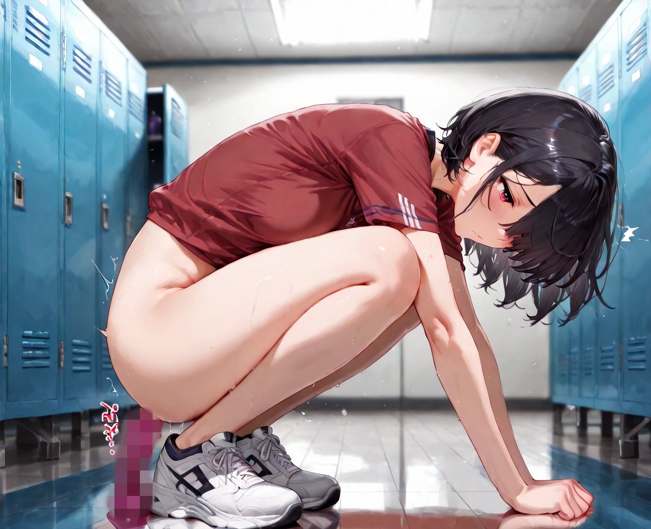 少しボーイッシュな運動部女子 - サンプル画像 5