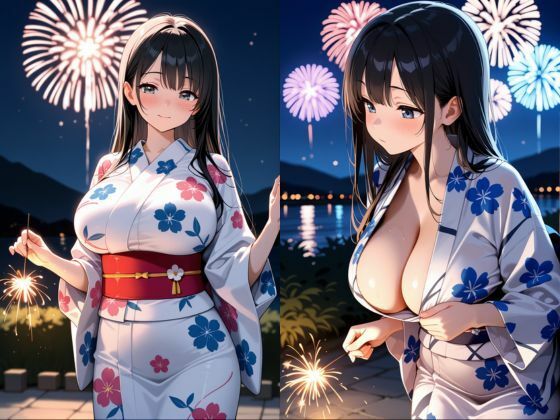 せんぱい  先輩社員との卑猥な温泉旅行〜照れながら爆乳丸出しで喘ぐ！〜 - サンプル画像 1