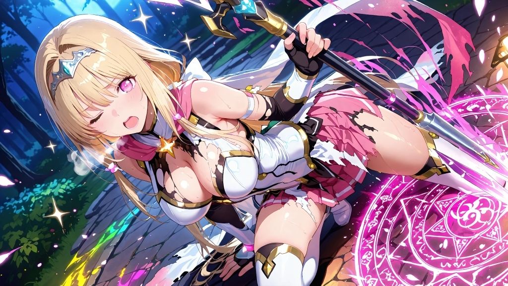 僕と契約した魔法少女がオークに凌●される  vol.2 - サンプル画像 4