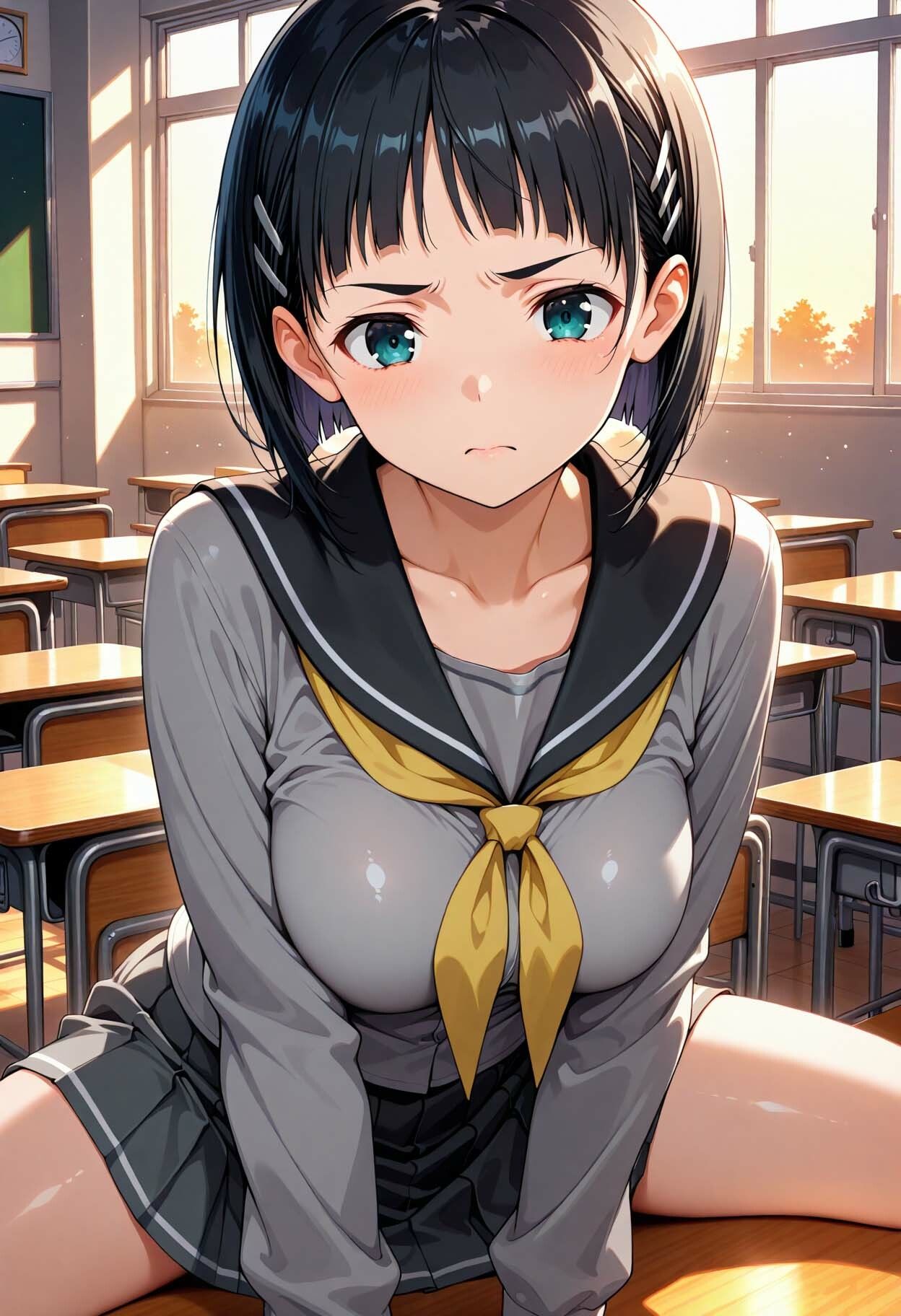 特別生徒指導〜桐ヶ谷直○〜 - サンプル画像 1