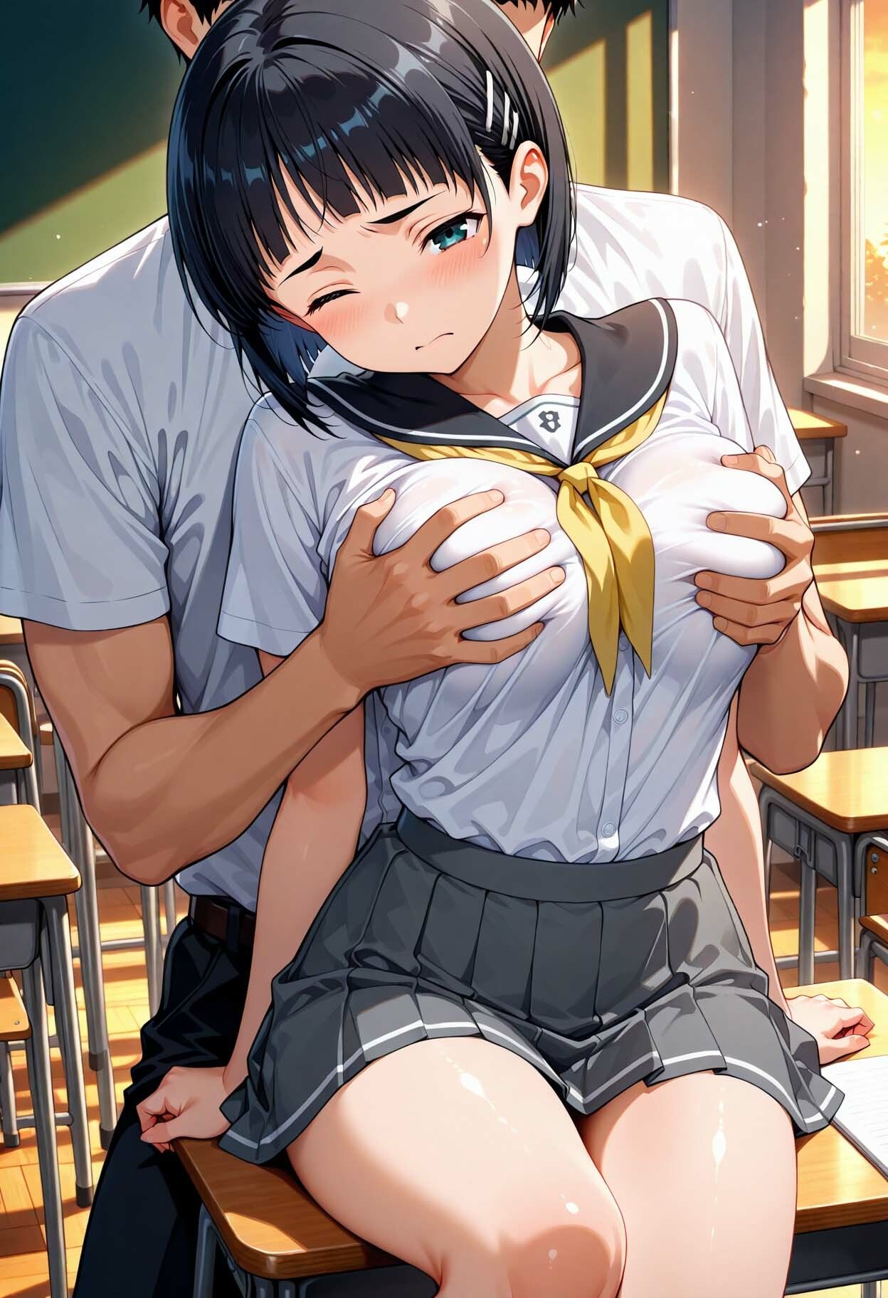 特別生徒指導〜桐ヶ谷直○〜 - サンプル画像 2