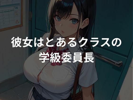 爆乳委員長の肉便器化計画 - サンプル画像 1