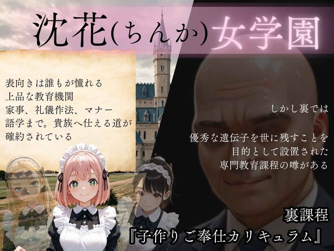 ［4K500P］孕ませご奉仕学園〜子宮でご奉仕させていただきます〜  日向こはる - サンプル画像 1