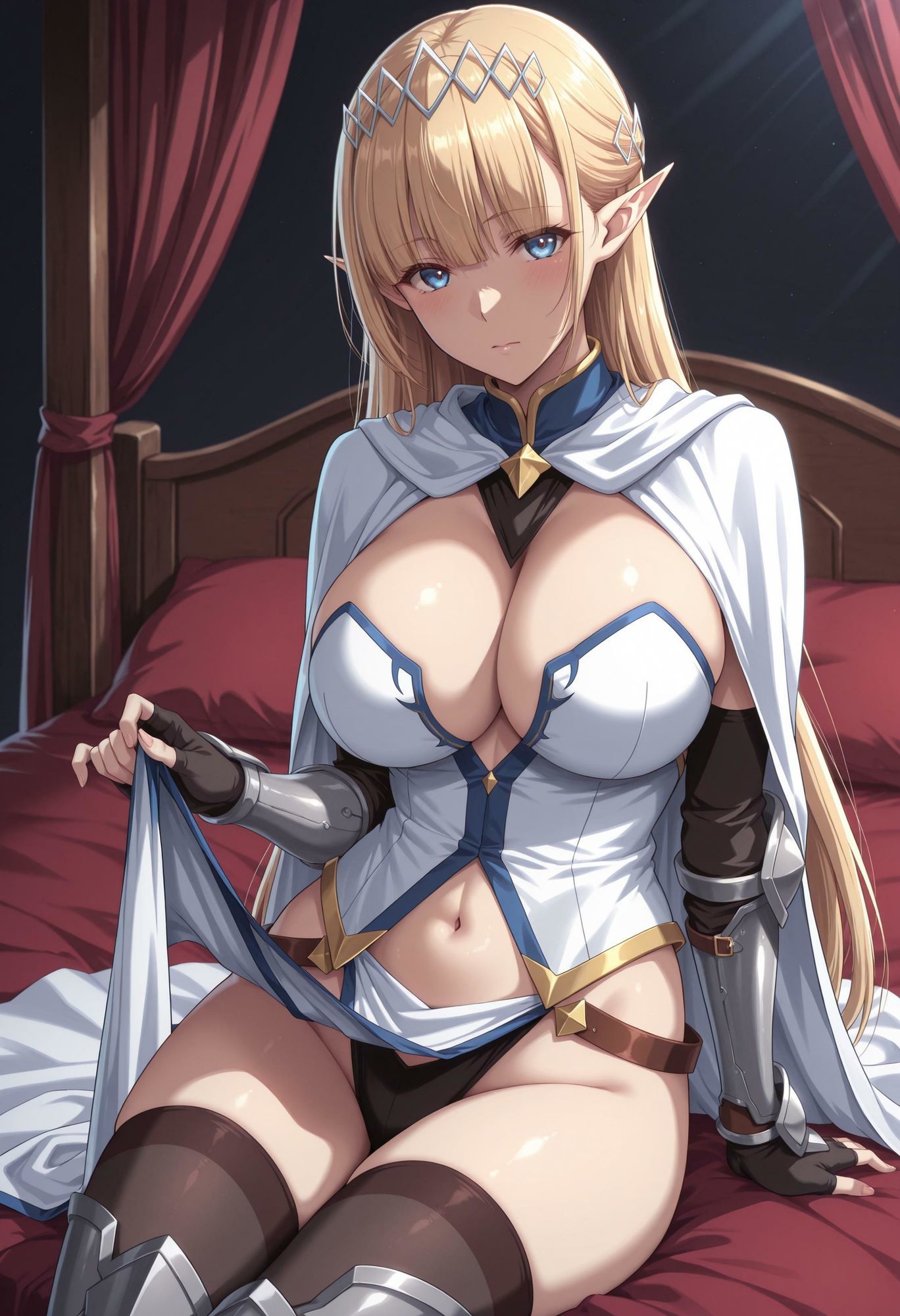 政治の道具として扱われるエルフ騎士2 - サンプル画像 1
