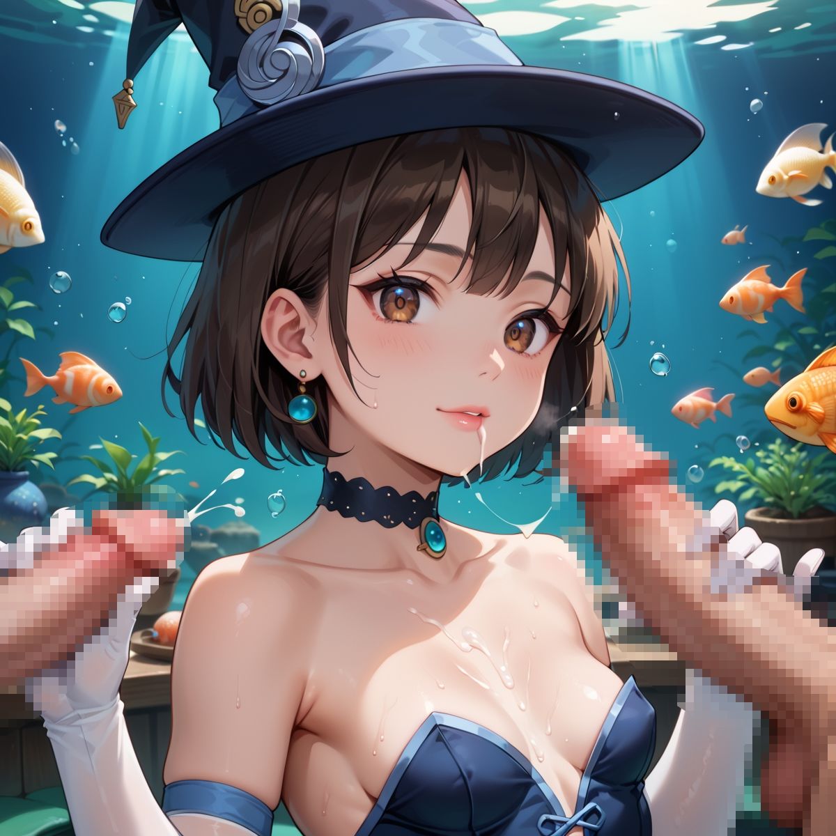 転生魔法少女は水中帝国のハーレム救世主！？vol.8 - サンプル画像 1