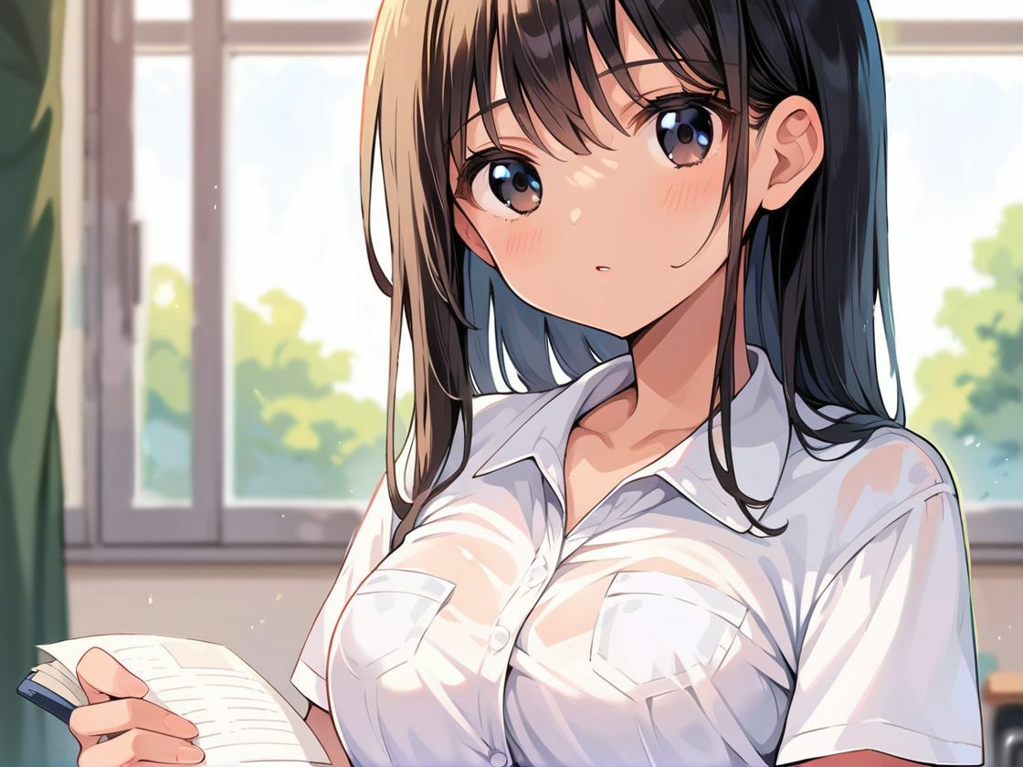 巨乳JKと生挿入 - サンプル画像 5