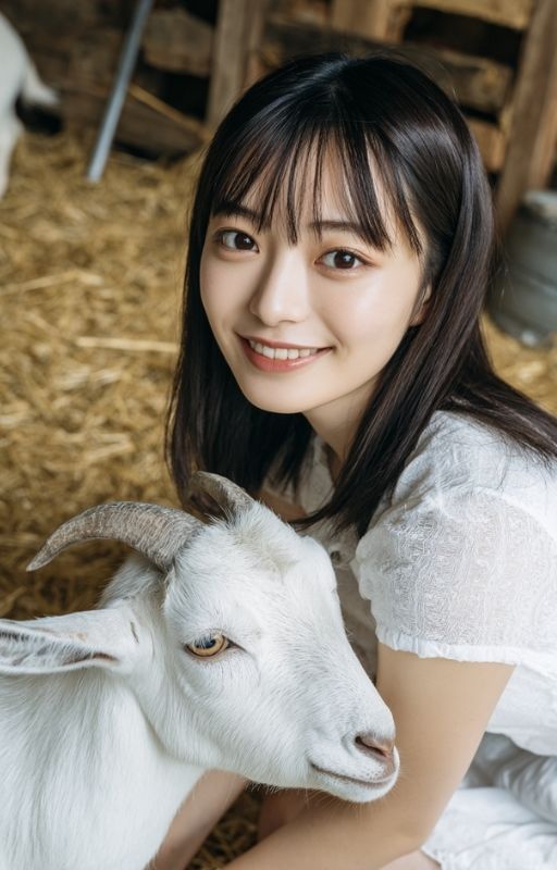 美女とヤギ〜彼女と一頭、秘密の取引 - サンプル画像 3