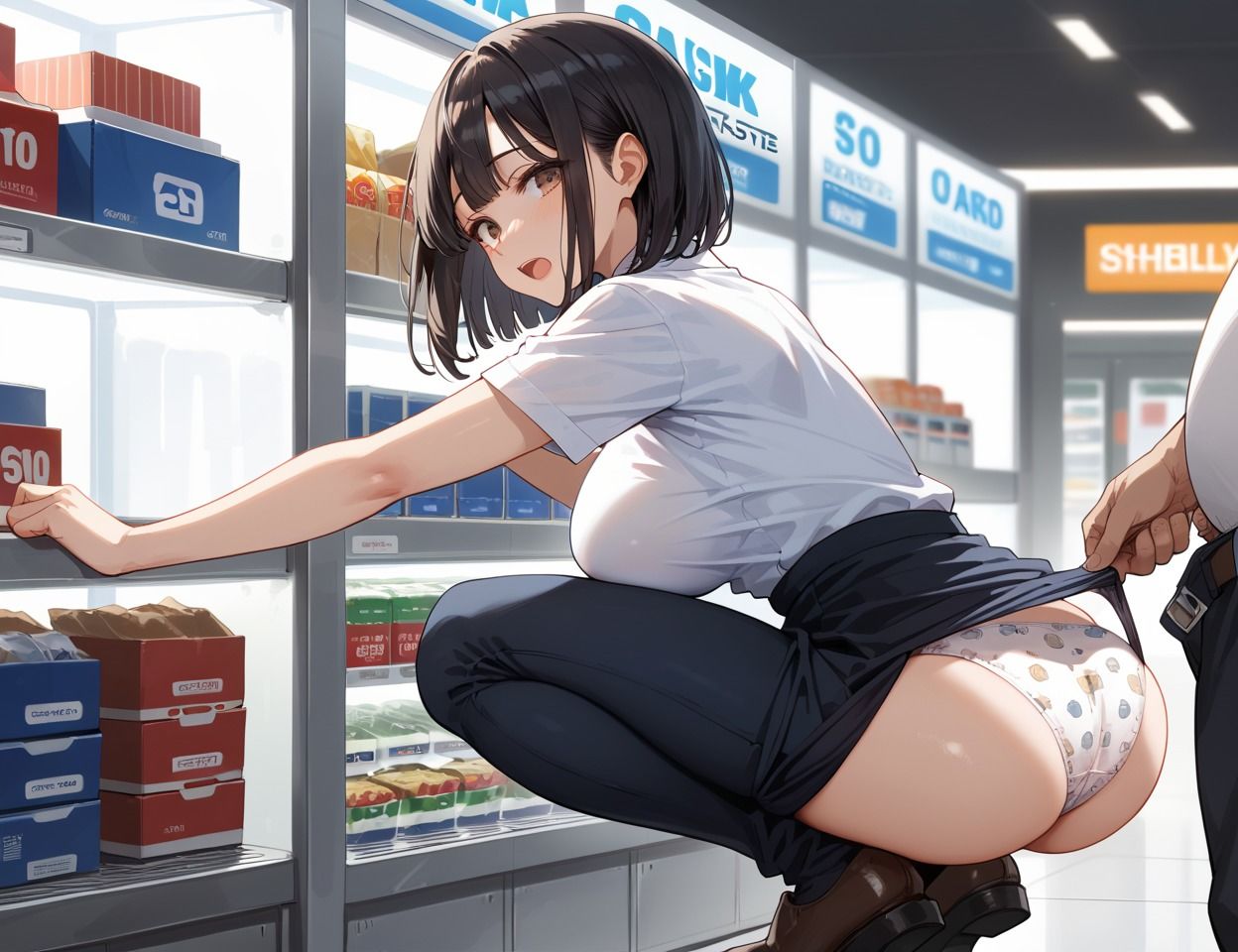 女子校生催●性サービスバイト - サンプル画像 3