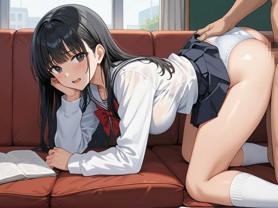 親と喧嘩し家出した女子校生を寝取り、孕ませてしまう話 - サンプル画像 1