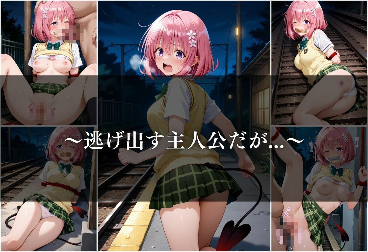【電車痴●】痴●列車〜モモ・べリア・デビルーク〜 - サンプル画像 8