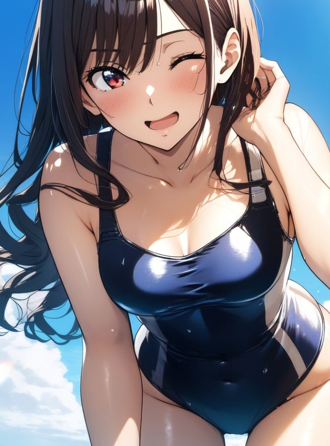 天崎美姫S N S まとめ バニースク水デートにチアアイドル - サンプル画像 3