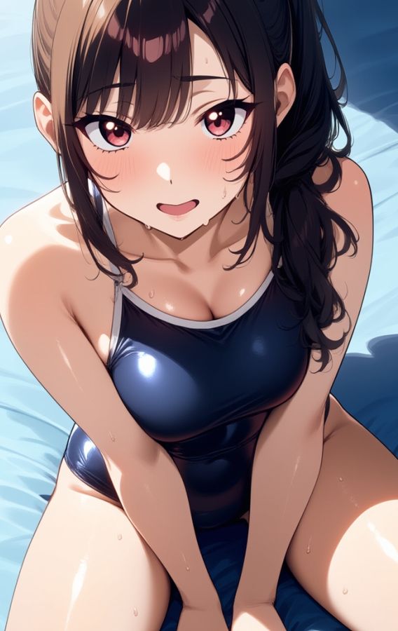 天崎美姫S N S まとめ バニースク水デートにチアアイドル - サンプル画像 5