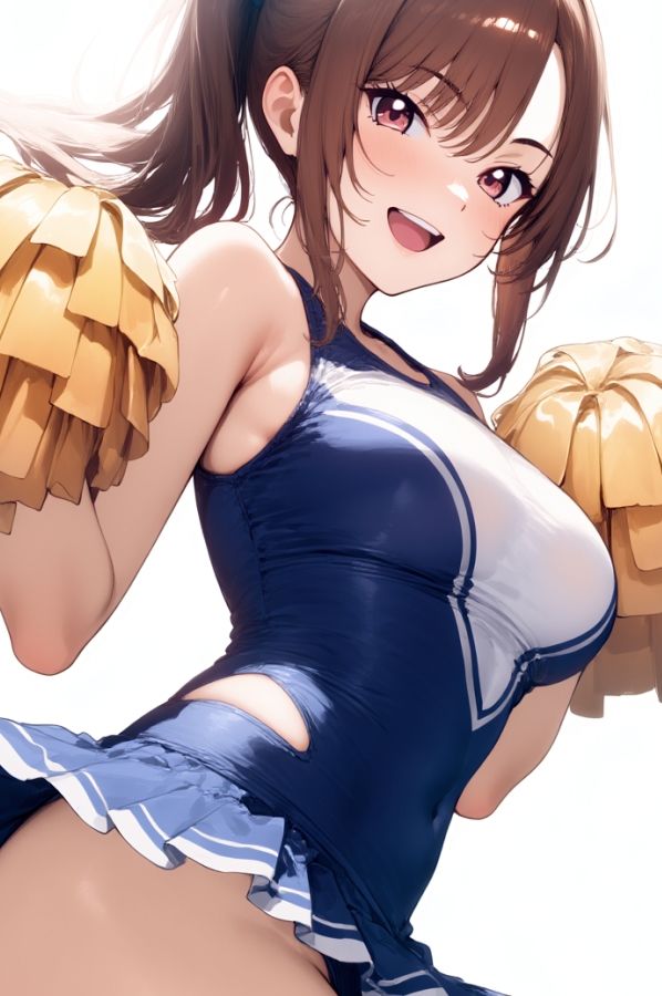 天崎美姫S N S まとめ バニースク水デートにチアアイドル - サンプル画像 6