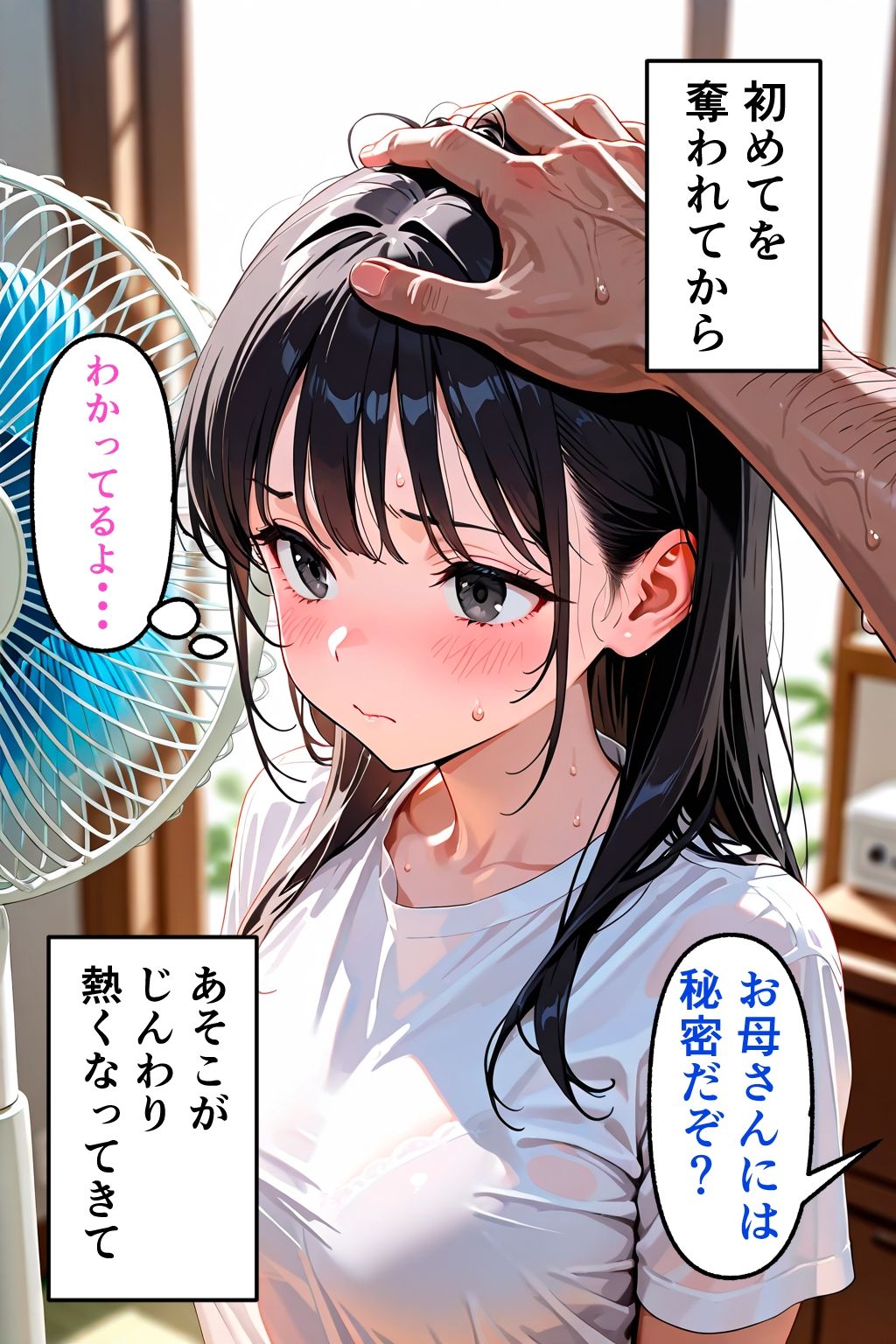 母が再婚した義父の絶倫デカチ〇ポがドストライクすぎて、何度も何度も中出しされた青春時代 - サンプル画像 5