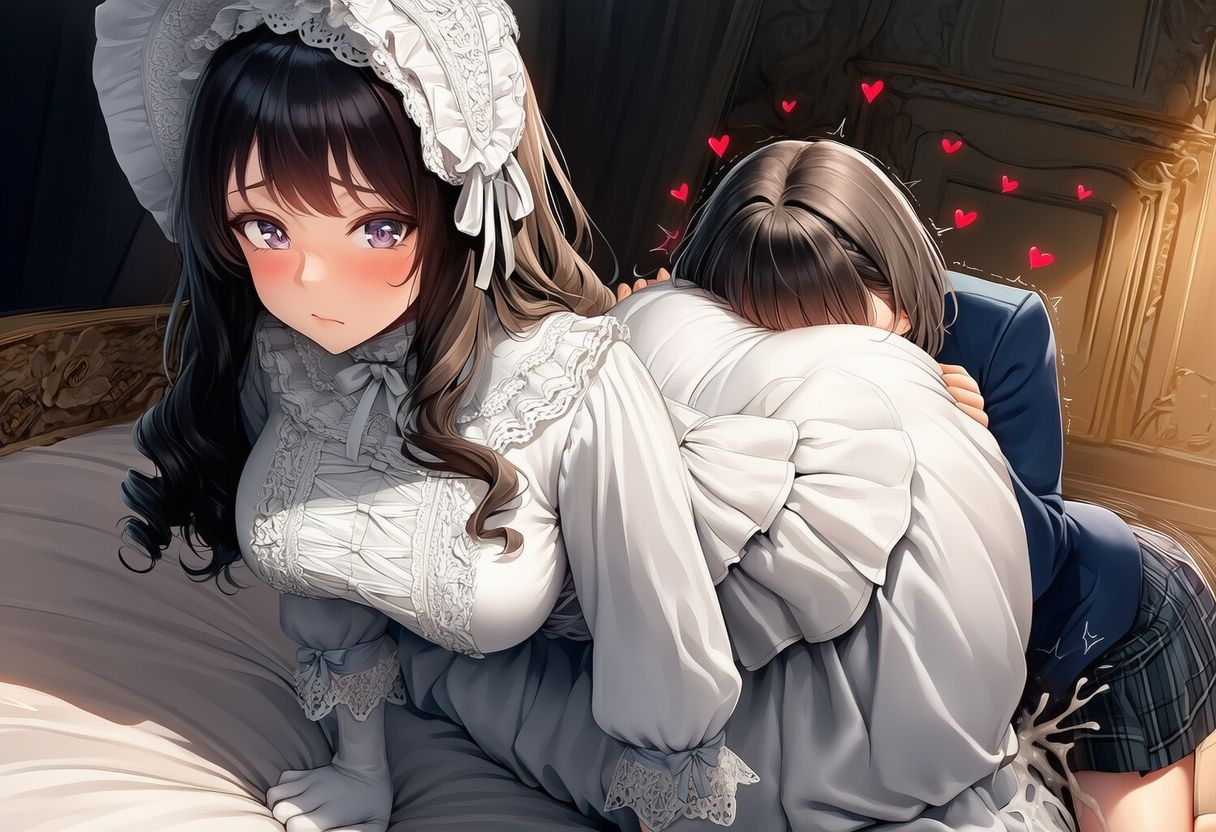 【完全着衣】射精サポートメイド〜尻埋まり〜 - サンプル画像 7