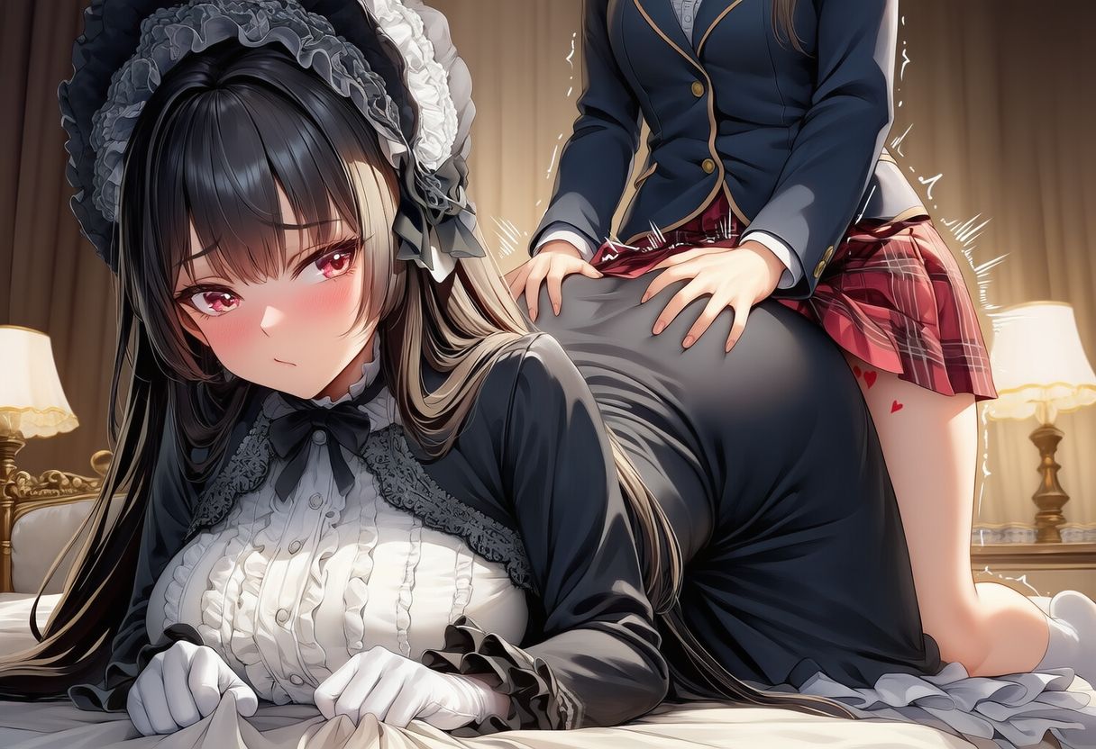 【完全着衣】射精サポートメイド〜尻埋まり〜 - サンプル画像 10