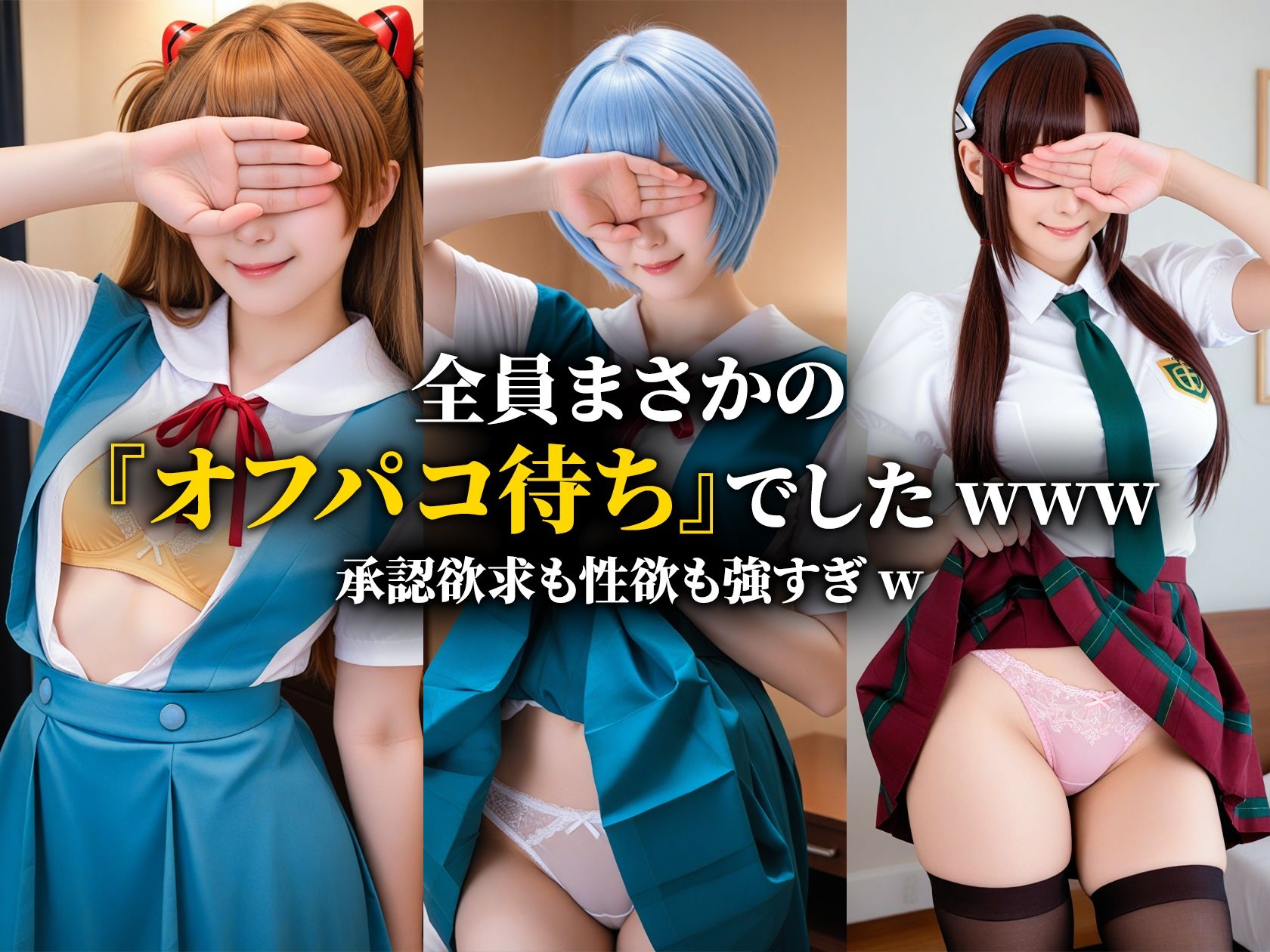 【動画】新性紀コスプレゲリオン -オフパコハメ撮り- - サンプル画像 2