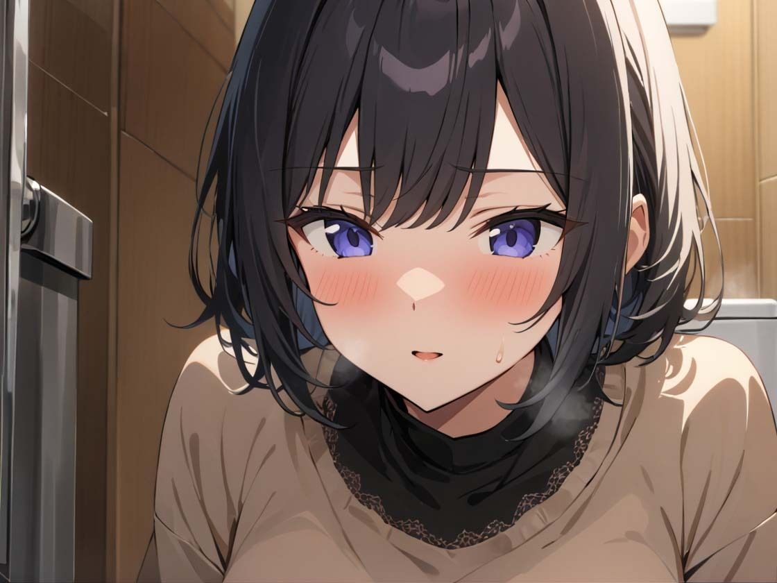 バ先の同級生におち〇ぽ責めされて、気持ちよすぎて口内射精してしまった話 - サンプル画像 1
