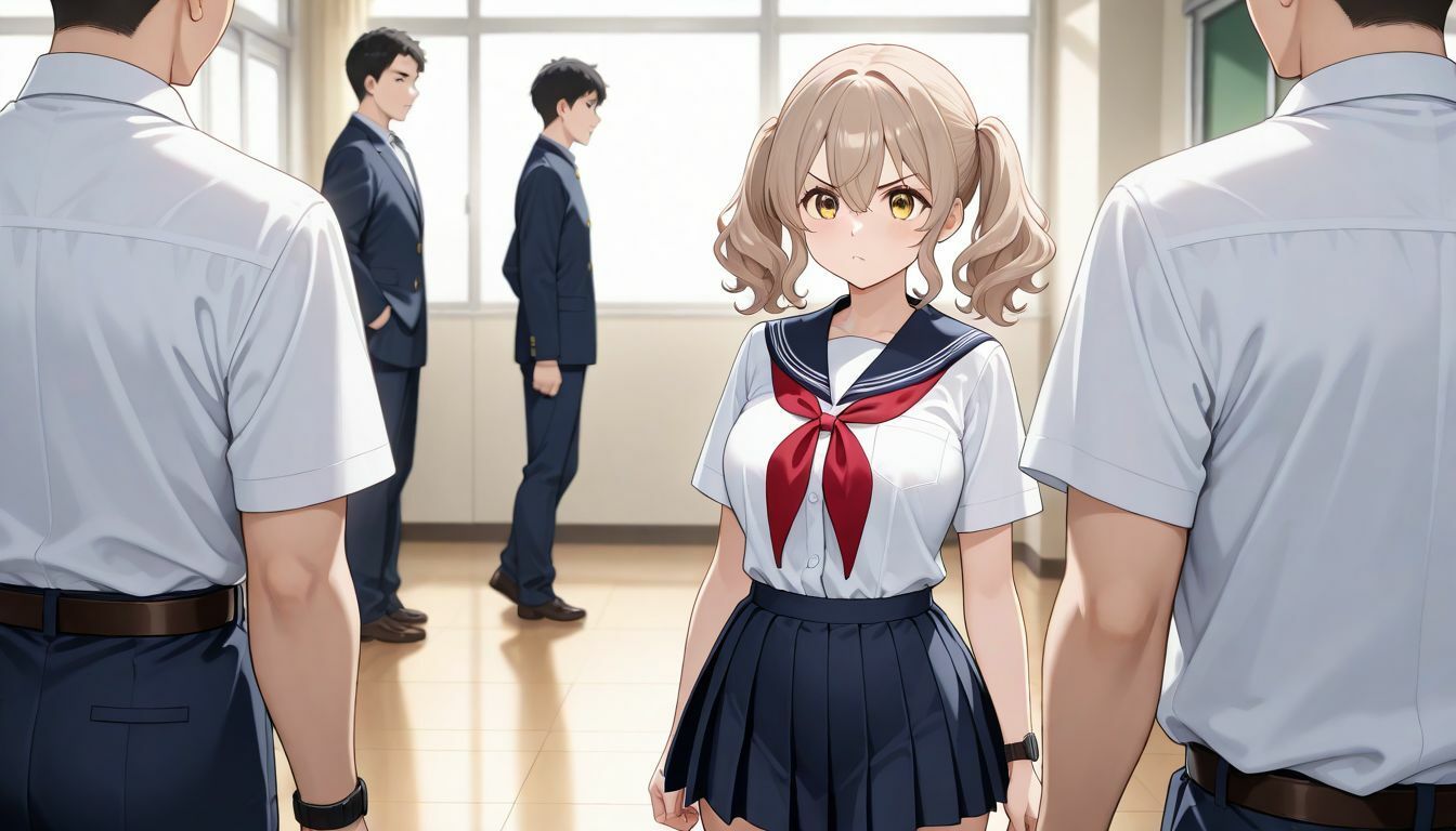 強気な金髪ギャルを屈服させて性処理奴●に堕とした話 - サンプル画像 2