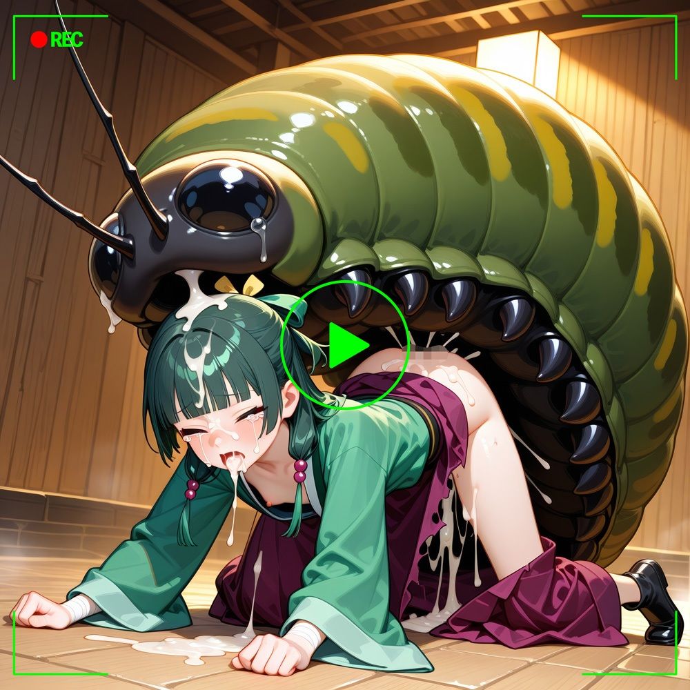 薬屋のひとりごと猫猫の蟲姦凌● - サンプル画像 2