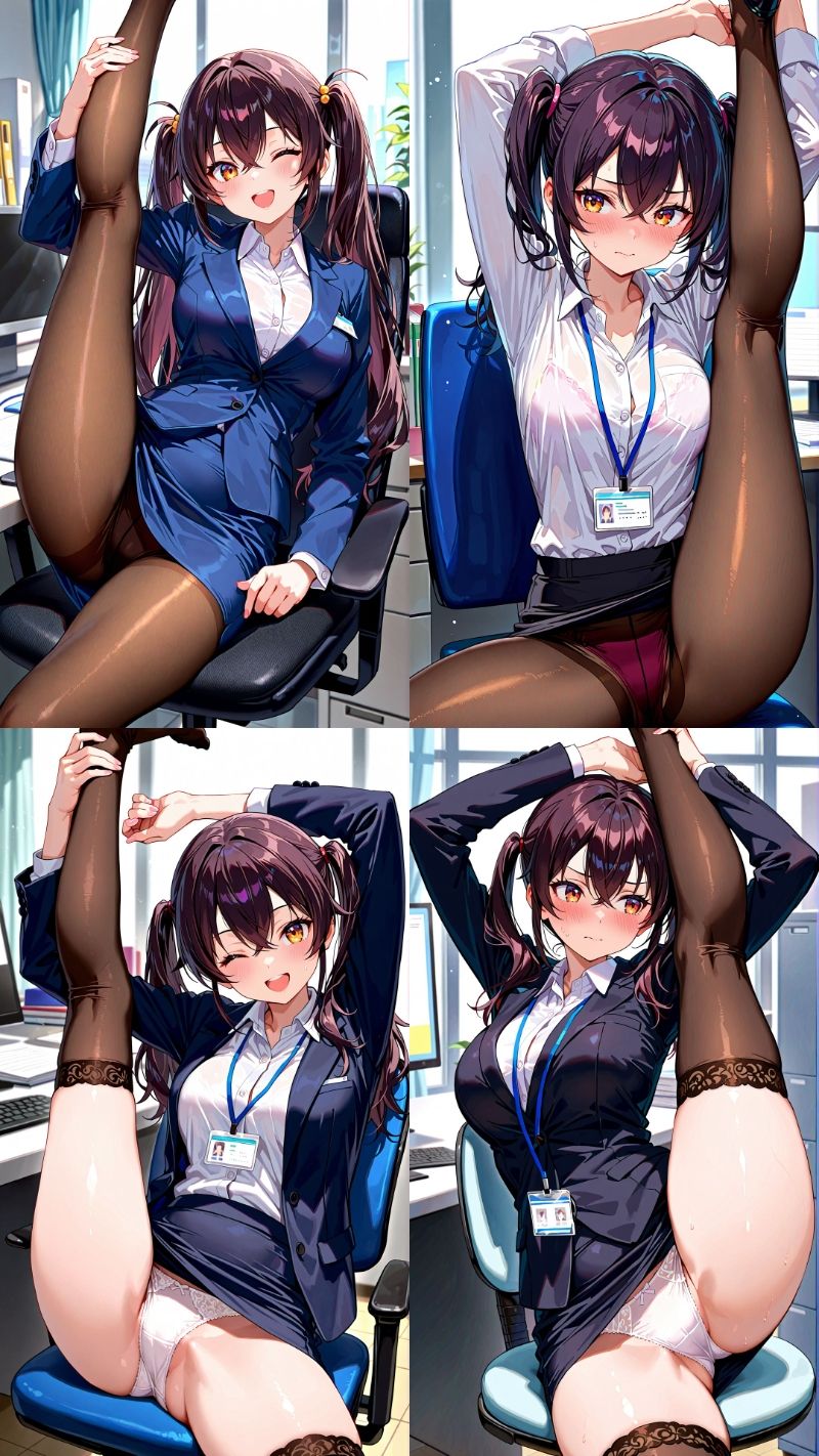 【FHD画質】あやかちゃんのOLコスプレ日記 - サンプル画像 1