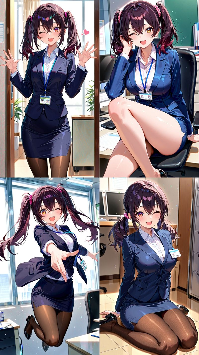 【FHD画質】あやかちゃんのOLコスプレ日記 - サンプル画像 10