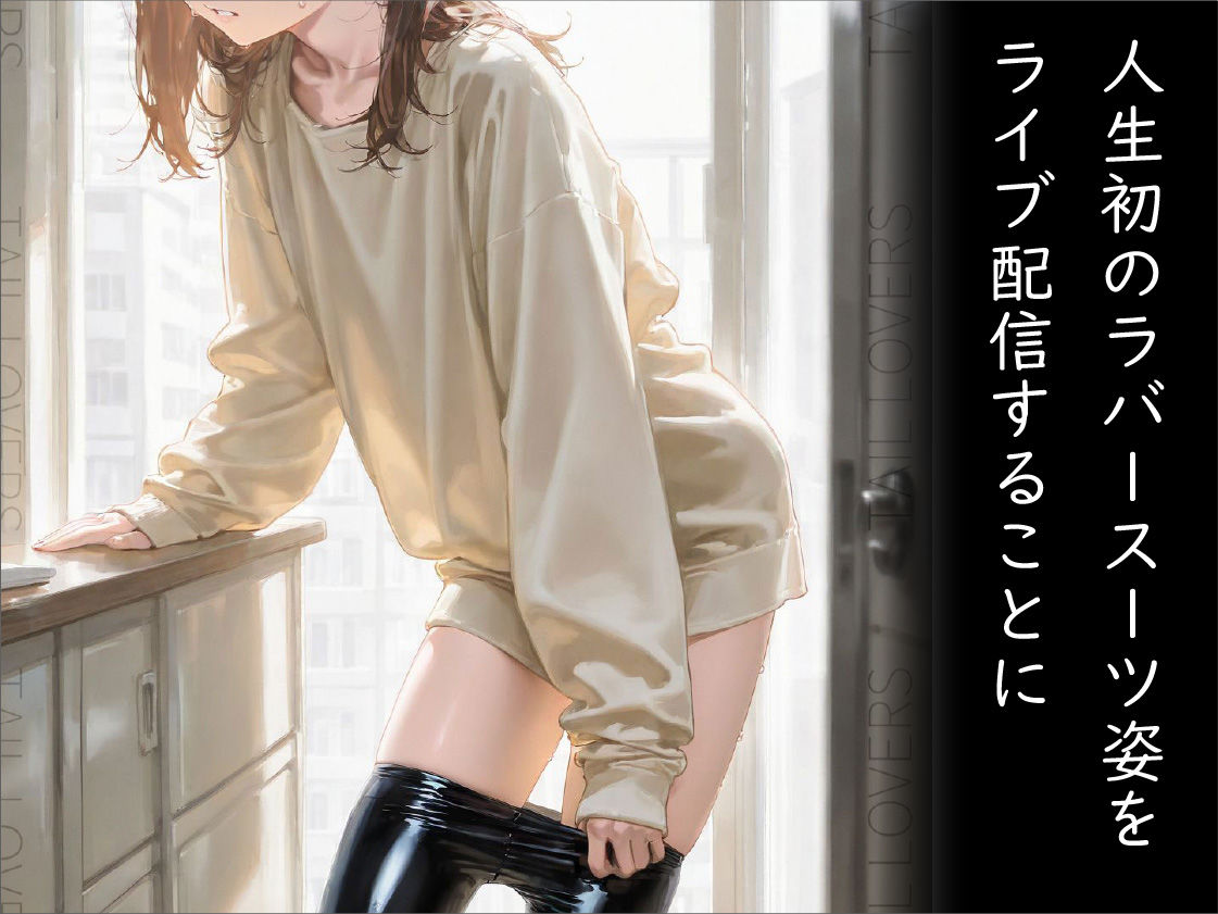 24時間ラバー配信チャレンジ〜スパチャに溺れた女子大生〜 - サンプル画像 3